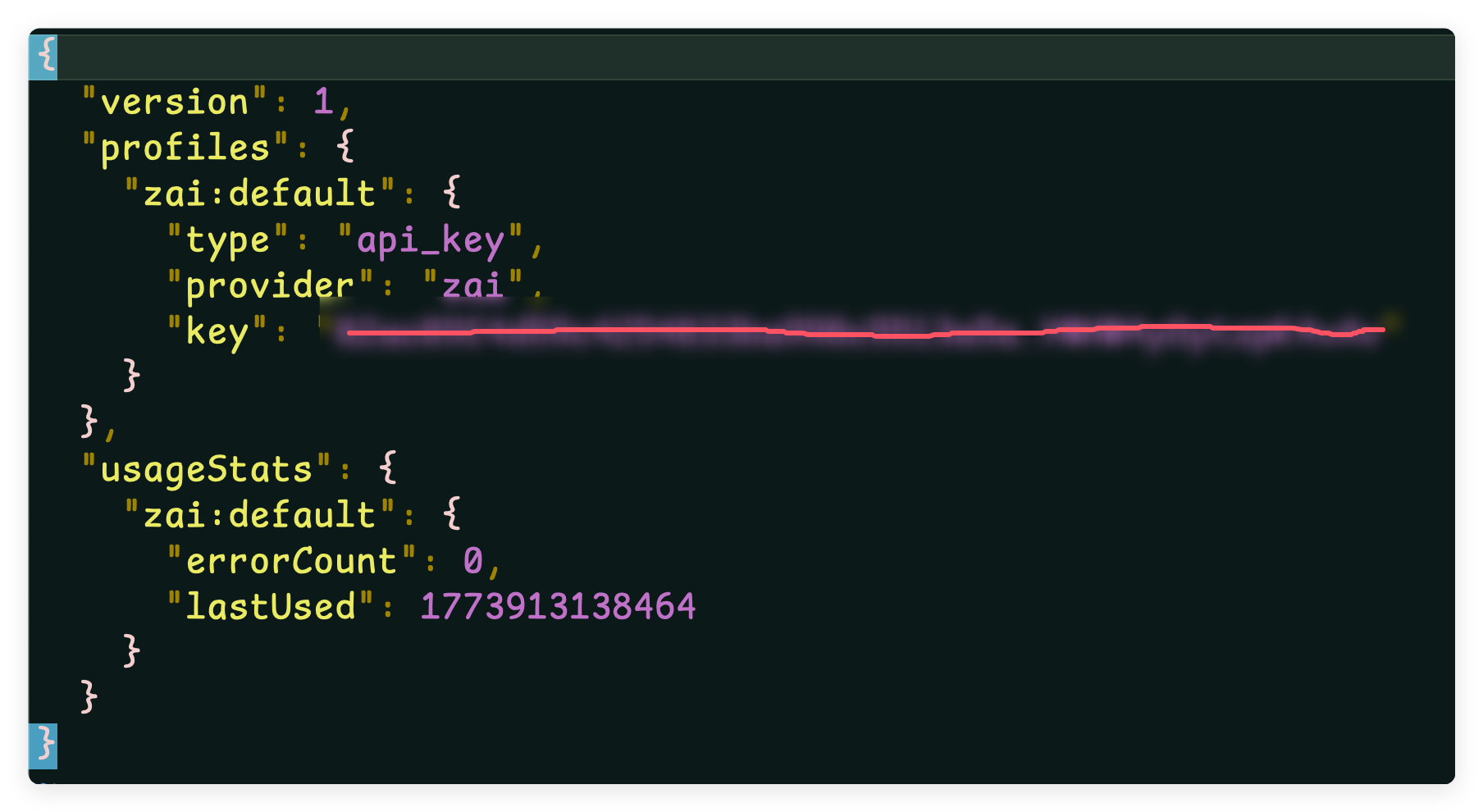 auth-profiles.json 认证配置文件